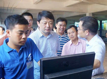 星子縣紀委考察東鄉(xiāng)縣公務(wù)消費一體化工作